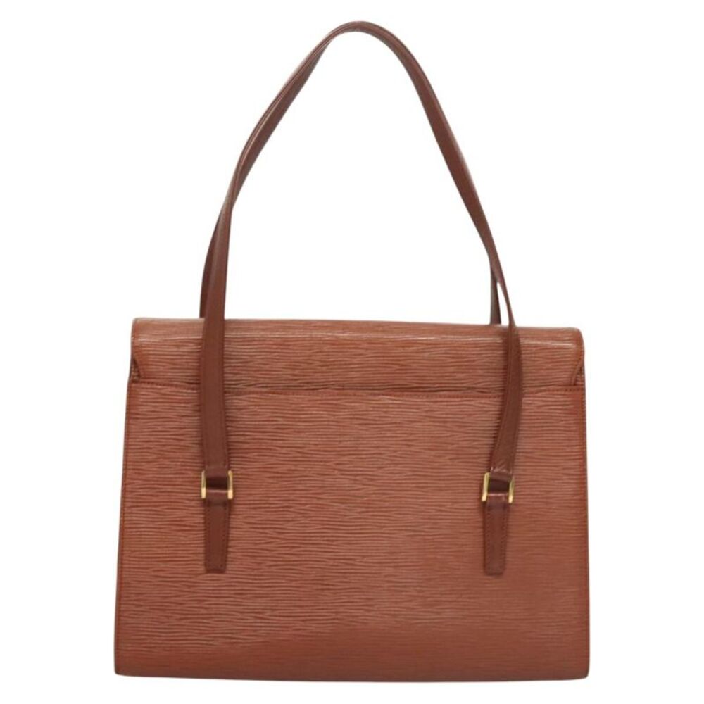 Valentino Garavani Brown Leather Shoulder Bag (Pre-Owned) - Picture 2 of 16